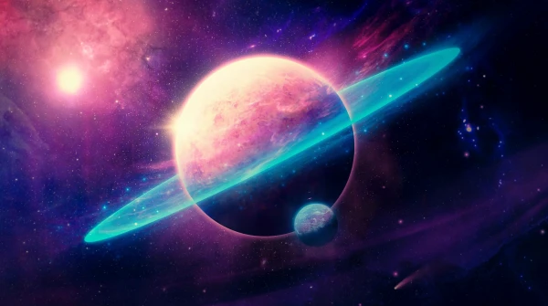 Ringed Planet - 2026 Wallpapers Duvar Kağıdı