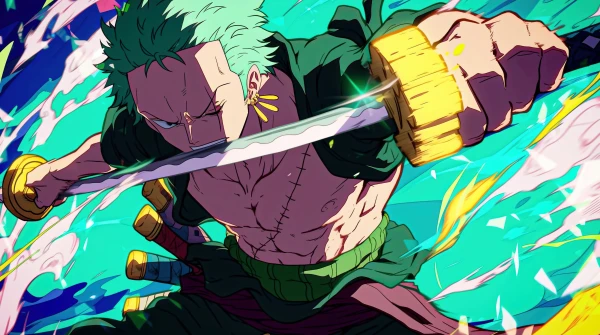 Roronoa Zoro Action